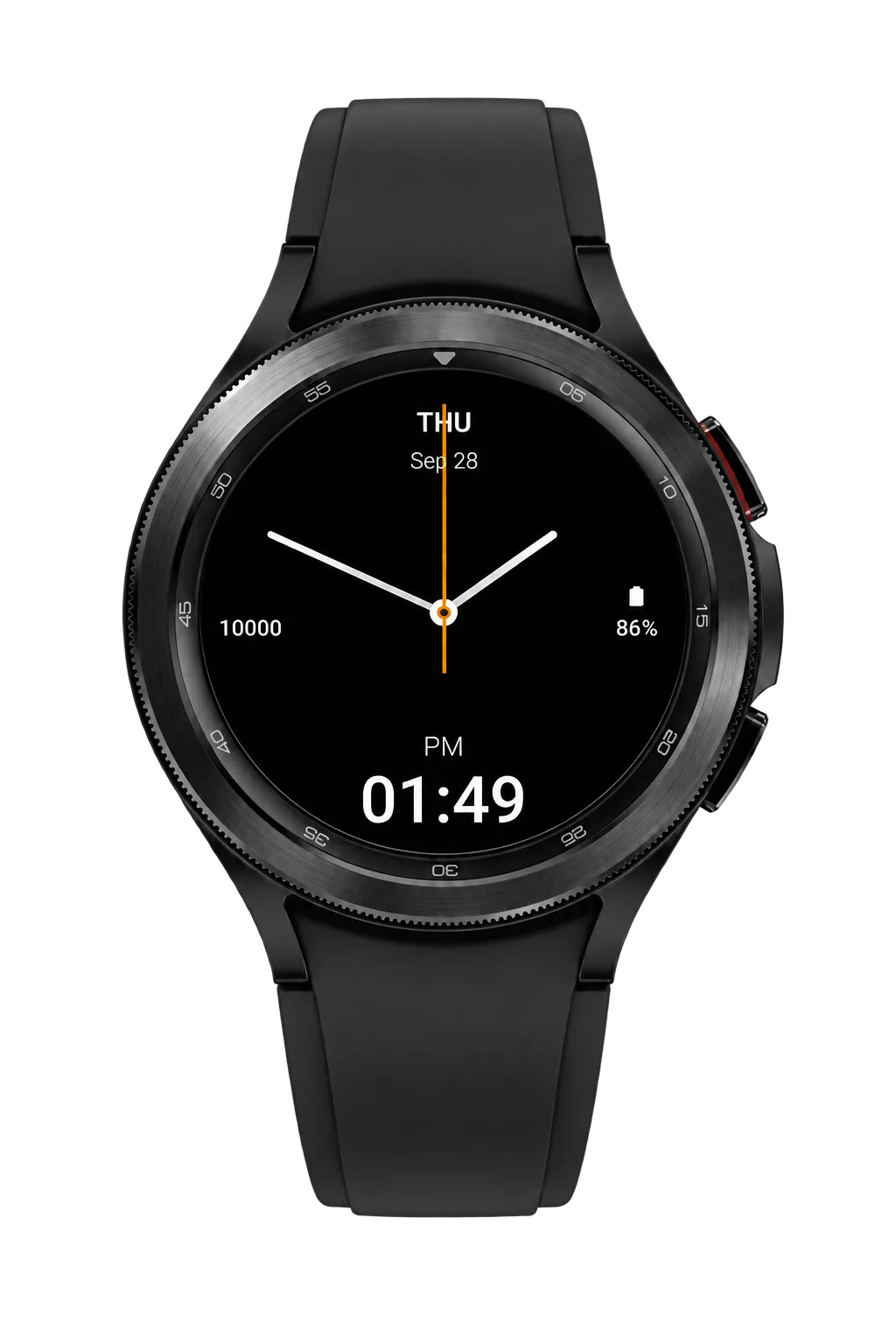 Minimal Hybrid on a Wear OS watch